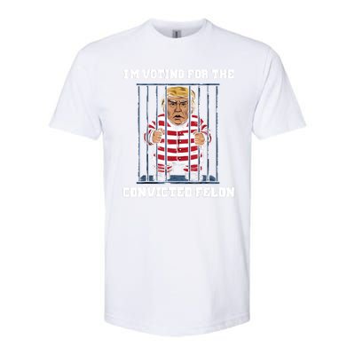 IM Voting Convicted Felon Trump 2024 Softstyle CVC T-Shirt