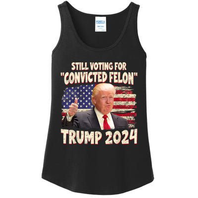 IM Voting Convicted Felon 2024 Trump 2024 Convicted Felon Ladies Essential Tank