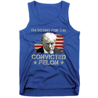 IM Voting Convicted Felon 2024 Trump 2024 Convicted Felon Tank Top