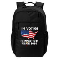 IM Voting Convicted Felon 2024 Funny Pro Trump Us Map Backpack