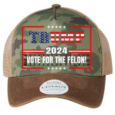 IM Voting Convicted Felon 2024 Still Vote Donald Trump 2024 Legacy Tie Dye Trucker Hat