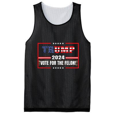 IM Voting Convicted Felon 2024 Still Vote Donald Trump 2024 Mesh Reversible Basketball Jersey Tank