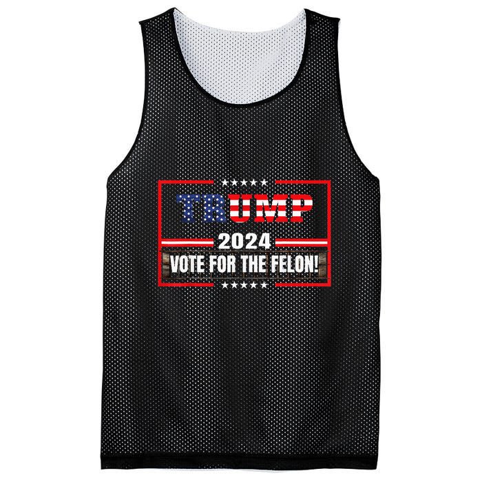 IM Voting Convicted Felon 2024 Still Vote Donald Trump 2024 Mesh Reversible Basketball Jersey Tank
