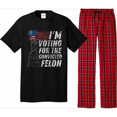 IM Voting Convicted Felon 2024 Pajama Set