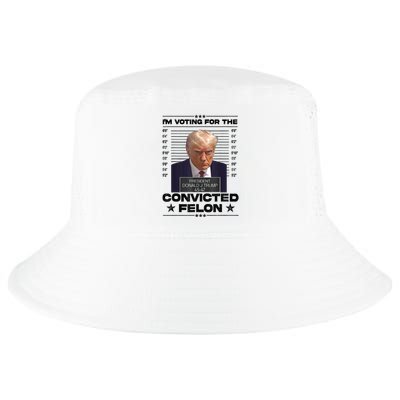 IM Voting Convicted Felon 2024 Trump Cool Comfort Performance Bucket Hat