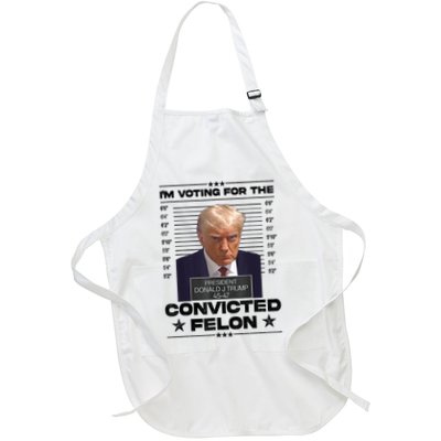 IM Voting Convicted Felon 2024 Trump Apron