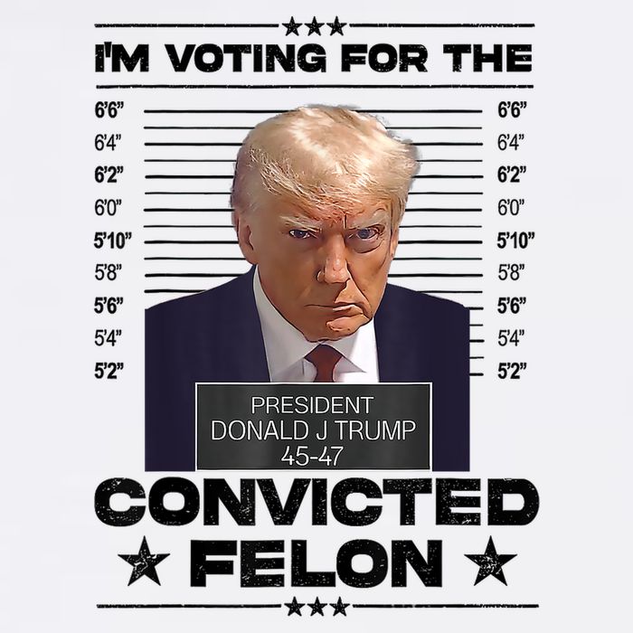 IM Voting Convicted Felon 2024 Trump Youth Performance Sprint T-Shirt