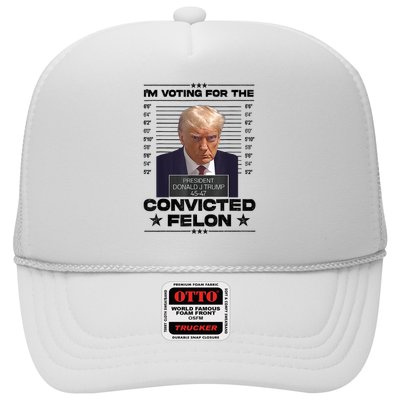 IM Voting Convicted Felon 2024 Trump Trucker Hat