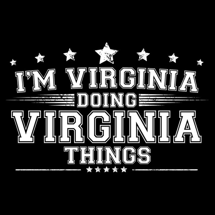Im Virginia Doing Virginia Things Womens T-Shirt