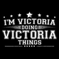 Im Victoria Doing Victoria Things Drawstring Bag