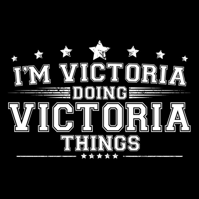 Im Victoria Doing Victoria Things Drawstring Bag