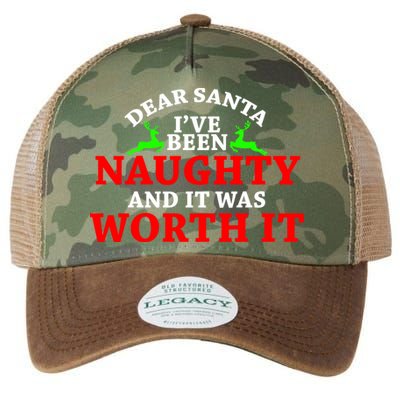I've Been Naughty And It Worth it Legacy Tie Dye Trucker Hat
