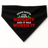 I've Been Naughty And It Worth it USA-Made Doggie Bandana