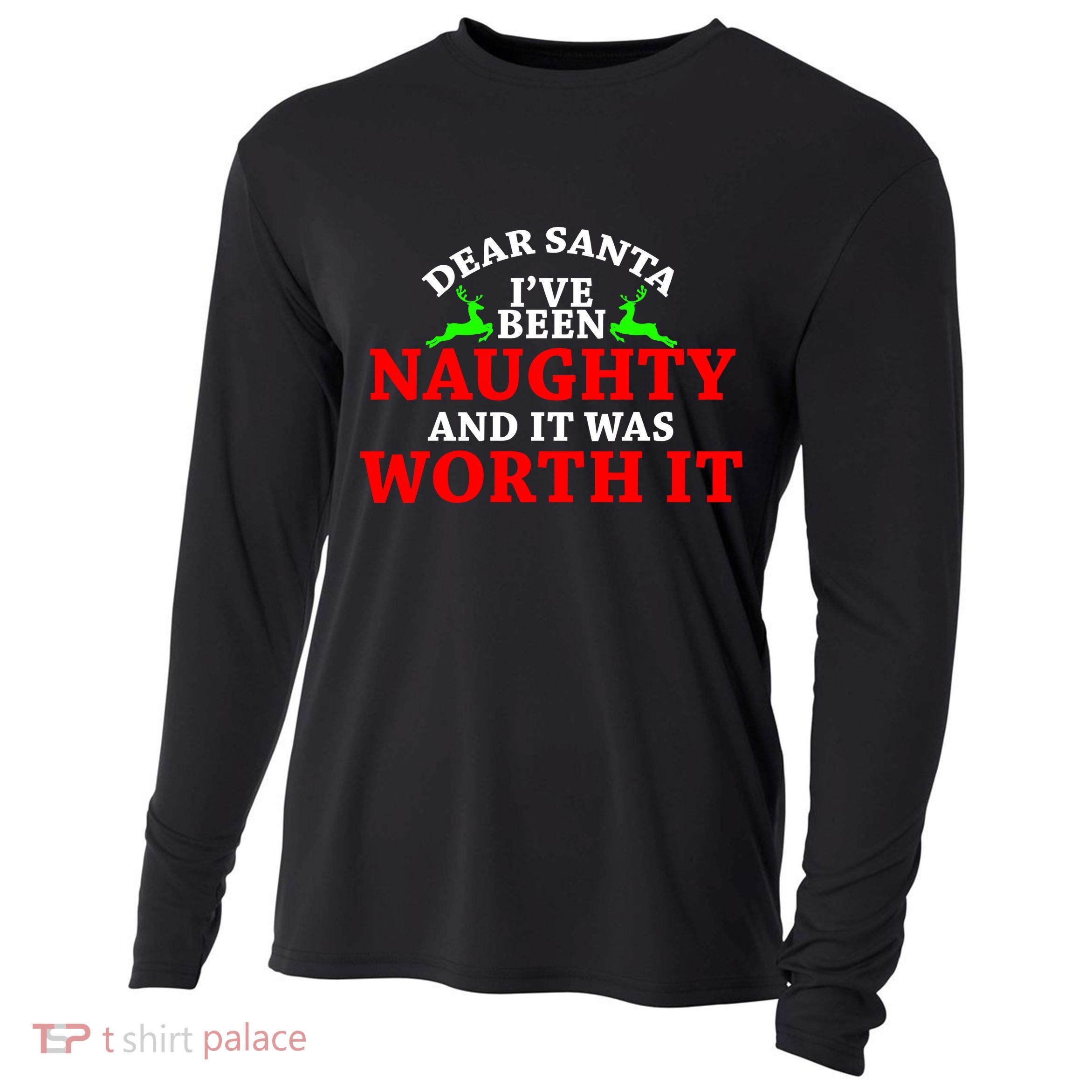 I've Been Naughty And It Worth it Cooling Performance Long Sleeve Crew