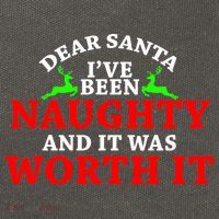 I've Been Naughty And It Worth it Cotton Canvas Backpack