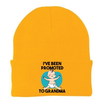 I've Been Promoted To Grandma Knit Cap Winter Beanie