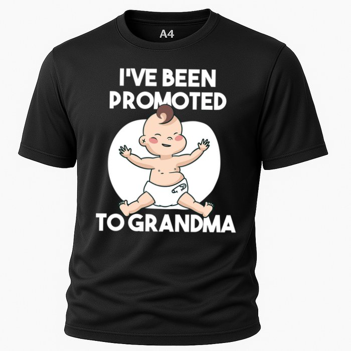 I've Been Promoted To Grandma Cooling Performance Crew T-Shirt