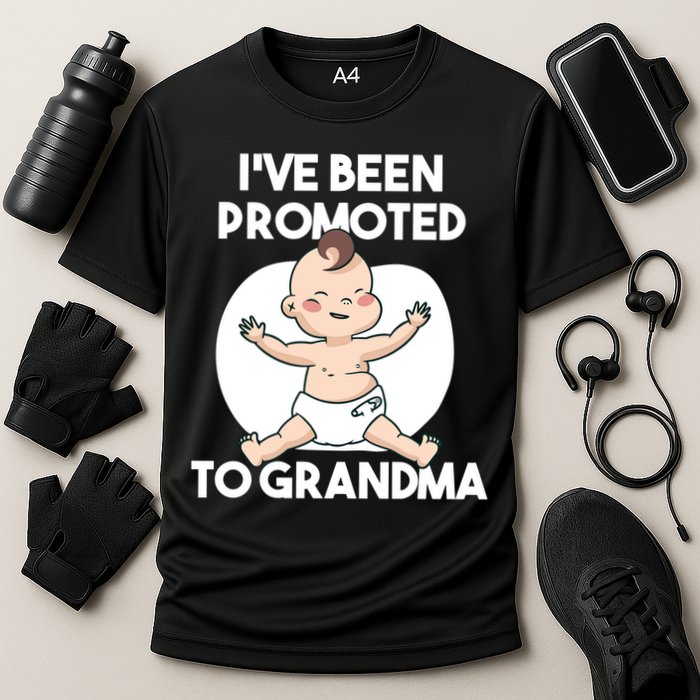 I've Been Promoted To Grandma Cooling Performance Crew T-Shirt