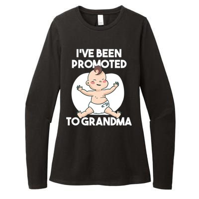 I've Been Promoted To Grandma Womens CVC Long Sleeve Shirt