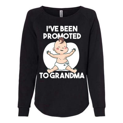 I've Been Promoted To Grandma Womens California Wash Sweatshirt