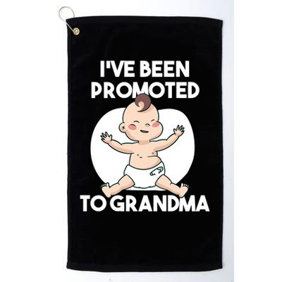 I've Been Promoted To Grandma Golf Towel