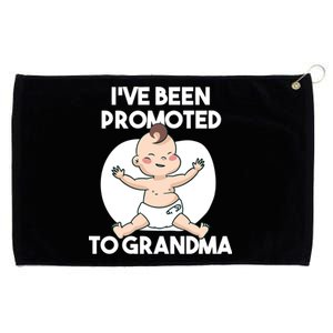 I've Been Promoted To Grandma Grommeted Golf Towel