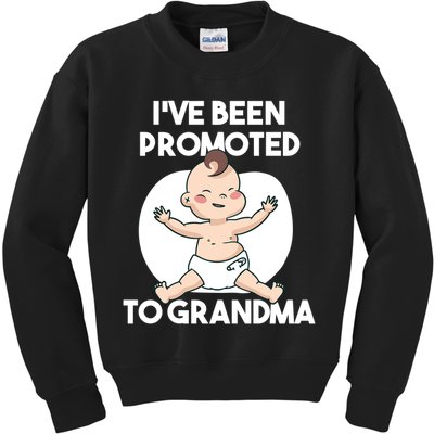 I've Been Promoted To Grandma Kids Sweatshirt