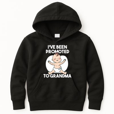 I've Been Promoted To Grandma Kids Hoodie
