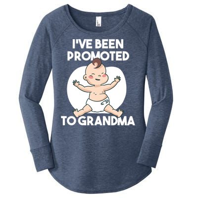 I've Been Promoted To Grandma Women's Perfect Tri Tunic Long Sleeve Shirt