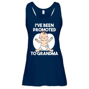 I've Been Promoted To Grandma Ladies Essential Flowy Tank