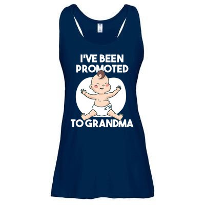 I've Been Promoted To Grandma Ladies Essential Flowy Tank