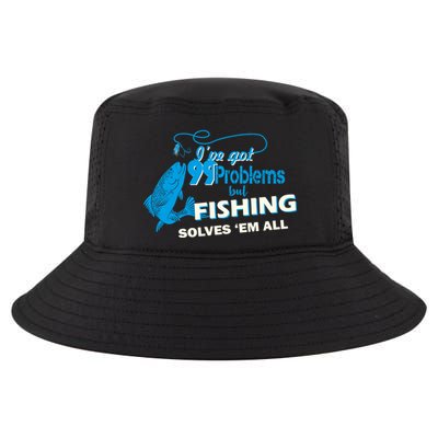 I've Got 99 Problem but Fishing Solves Them All Cool Comfort Performance Bucket Hat
