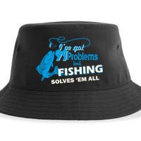 I've Got 99 Problem but Fishing Solves Them All Sustainable Bucket Hat