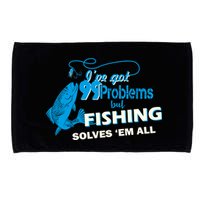 I've Got 99 Problem but Fishing Solves Them All Microfiber Hand Towel