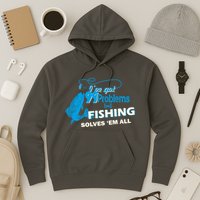 I've Got 99 Problem but Fishing Solves Them All Hoodie