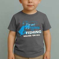 I've Got 99 Problem but Fishing Solves Them All Toddler T-Shirt