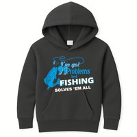 I've Got 99 Problem but Fishing Solves Them All Kids Hoodie
