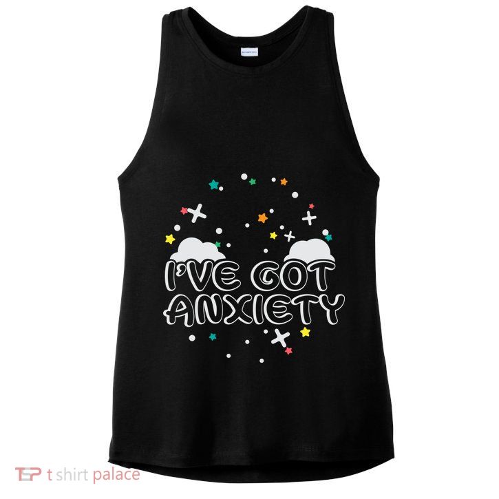 I've Got Anxiety Ladies PosiCharge Tri-Blend Wicking Tank