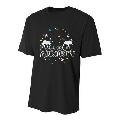 I've Got Anxiety Youth Performance Sprint T-Shirt