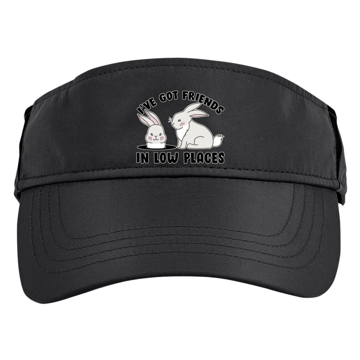 I've Got Friends In Low Places Adult Drive Performance Visor