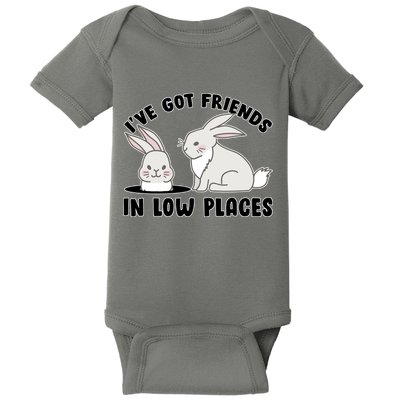 I've Got Friends In Low Places Baby Bodysuit