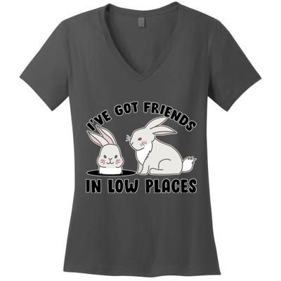 I've Got Friends In Low Places Women's V-Neck T-Shirt