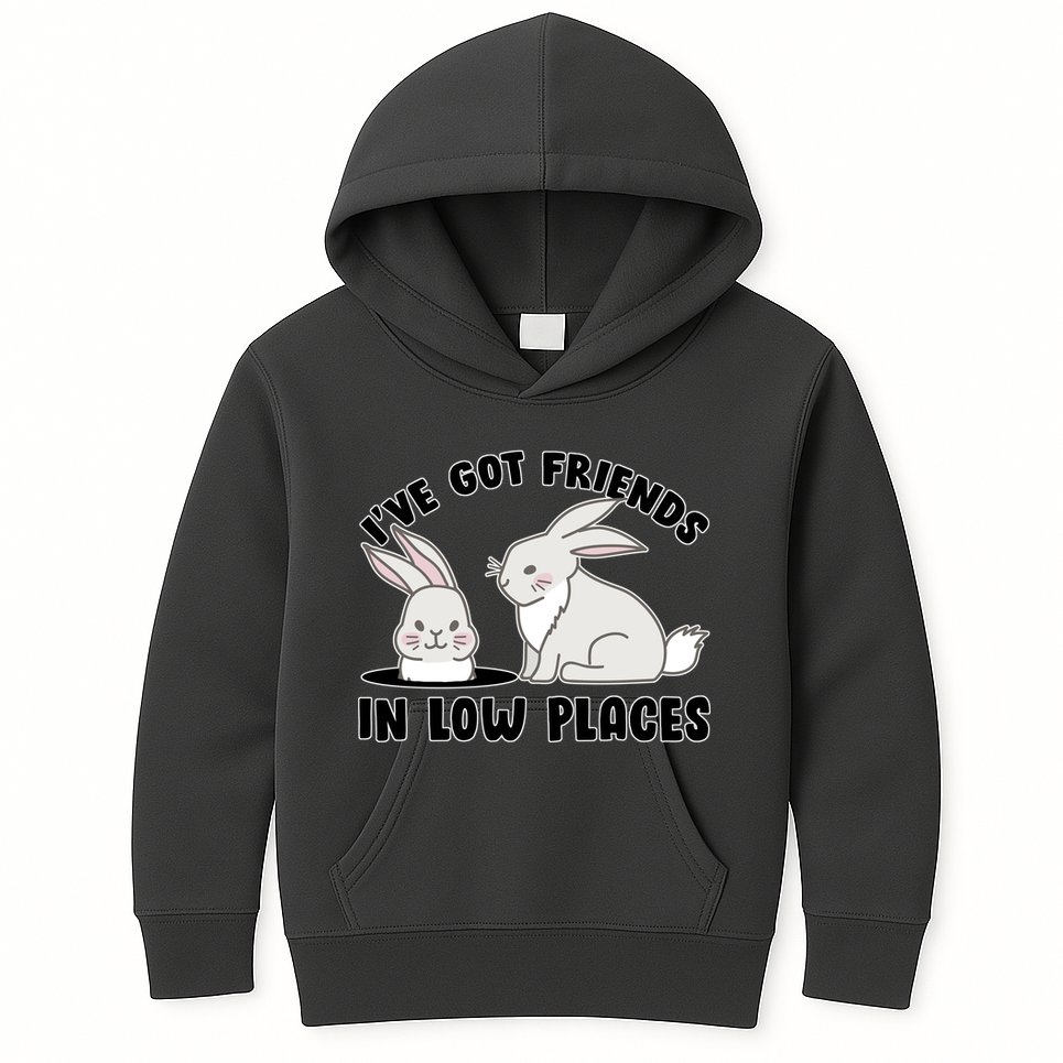 I've Got Friends In Low Places Kids Hoodie