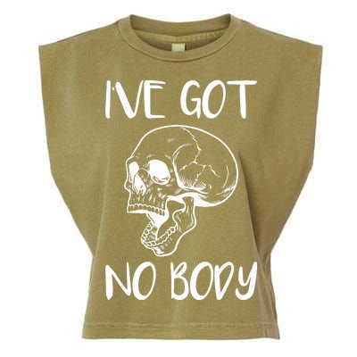 I've Got No Body Garment-Dyed Women's Muscle Tee