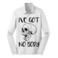 I've Got No Body Silk Touch Performance Long Sleeve Polo