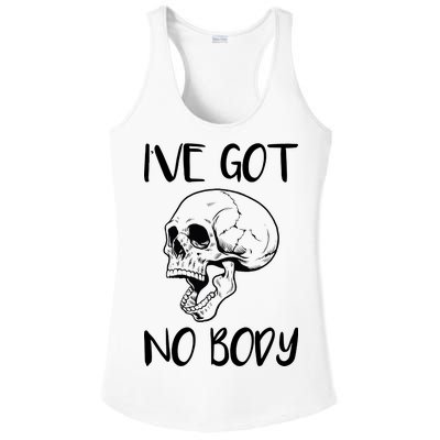 I've Got No Body Ladies PosiCharge Competitor Racerback Tank