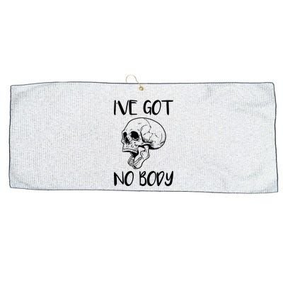 I've Got No Body Large Microfiber Waffle Golf Towel