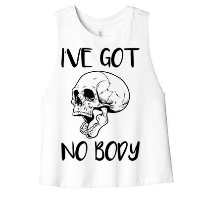 I've Got No Body Women's Racerback Cropped Tank