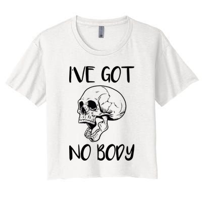 I've Got No Body Crop Top