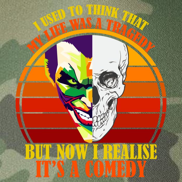 I've Realized My Life Isn't A Tragedy It's A Comedy Legacy Tie Dye Trucker Hat